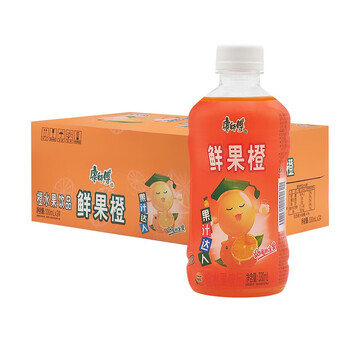 康师傅鲜果橙纯果乐整箱330ml鲜橙汁果汁果味饮料饮品新日期 24瓶*330ml(整箱)【图片 价格 品牌 报价】-京东