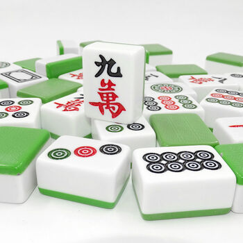 四川广东麻将大中号全国通用4044手打密胺麻将一级36144张颜色随机