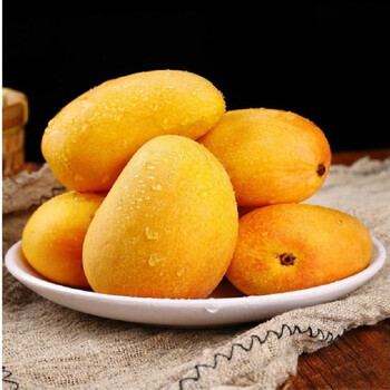 海南台农芒小芒果新鲜水果当季小台芒整箱批发树上熟台芒 大果3斤(80