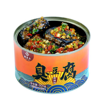 湖南长沙特产臭豆腐成品开盖即食罐头网红臭干子零食小吃 臭豆腐罐头