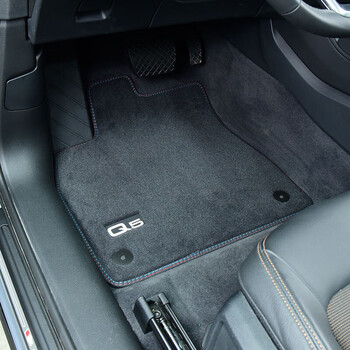 1018年老款奥迪q5专用脚垫1921新q5l绒面地毯原厂原车原装卡扣主驾驶