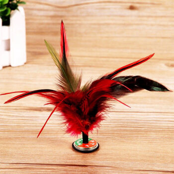 南啵丸毽子儿童小学生毽球耐踢幼儿园羽毛腱子健身运动比赛专用鸡毛键