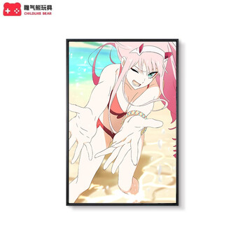 国家队02挂画 02动漫海报挂画darling in the franxx国家队周边壁画二