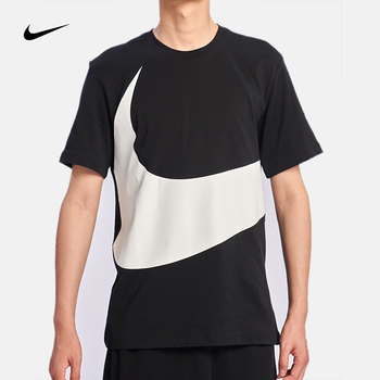 耐克 男子t恤 nike sportswear swoosh ck9586 ck9586-010 l