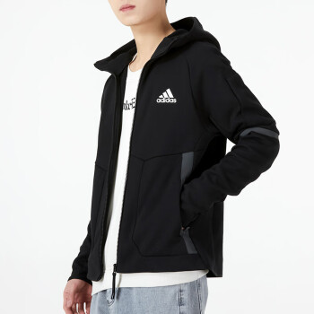 阿迪达斯 （adidas）男装外套新款运动休闲服时尚舒适透气防风夹克训练健身运动外套 HE5030 L