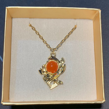 英雄联盟周边项链吊坠月石再生器救赎项链皇冠仙女护符三项之力纯银