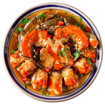 禾澹潮汕生腌青蟹酱青蟹网红膏蟹醉青蟹生呛螃蟹即食呛蟹腌制海鲜罐装