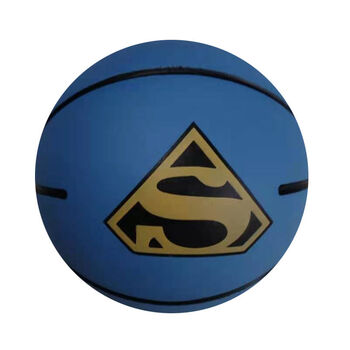 球儿童小篮球学生幼儿园宝宝拍拍橡胶皮球弹跳减解压玩具空心6cm超人