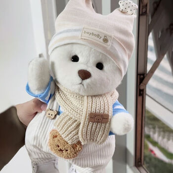 吉吉熊正版teddybaby莉娜手工熊玩偶毛绒玩具送女朋友礼物丽娜娃娃