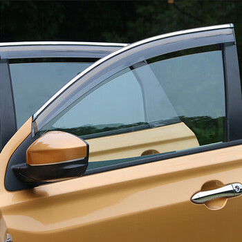 车窗雨眉比亚迪f0f3l3f6g3g6s6s7速锐秦宋元唐晴雨挡汽车亮条装饰件亮