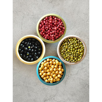 豆类组合4斤 红小豆黑豆绿豆黄豆打豆浆五谷杂粮营养早餐豆浆