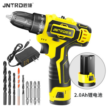 匠领 JNTRD 12V锂电钻电动螺丝刀手电钻家用起子电动工具 A5-1812D