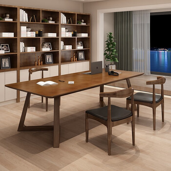 优品元素(ypys) 实木书桌卧室家用电脑桌书房简约办公学习桌子卧室