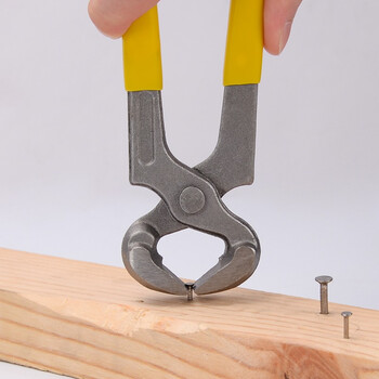 胡桃钳 大口起钉器木工拔钉钳起钉子大号顶切钳修鞋工具8寸顶嘴钳子