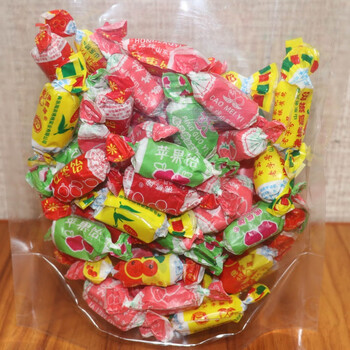 山东青岛特产高粱饴软糖喜糖高粱饴老式怀旧水果糖原味高梁饴 混合