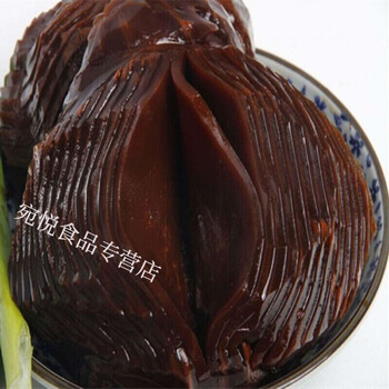 微甜芥酱头大头菜咸菜芥菜疙瘩酱菜下饭菜大缸腌制 大头菜半斤试吃