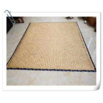 芍萌炕席用农村土东北火炕席榻榻米芦苇席手工编织老式草席子f1钜惠