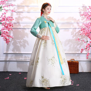 服饰内衣>女装>旗袍>芬格顿(fengedun>芬格顿(fengedun)朝鲜族服装女