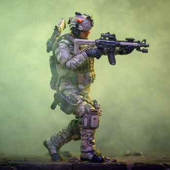 【优品上新】中国特种兵人偶模型兵人特种兵模型警察套装军人士兵玩具