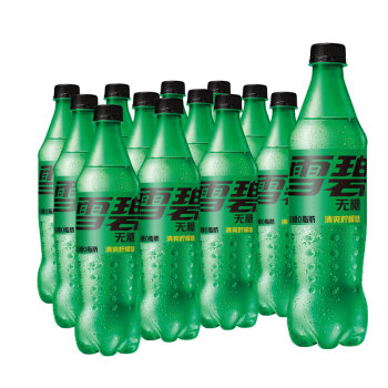 可口可樂雪碧零卡500ml12瓶