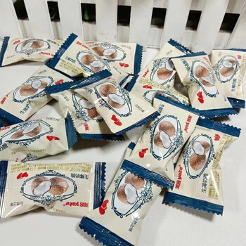 雅客生椰奶脆椰子糖婚礼订婚年货礼散糖硬糖三斤一斤装喜生椰奶脆一斤