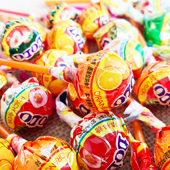 徐福记棒棒糖【香橙味】500g