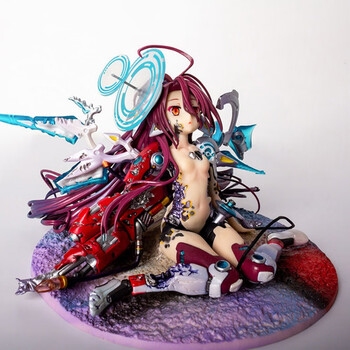 动漫游戏人生战损休比站姿休比多拉2代剧场版机箱模型摆件战损休比高