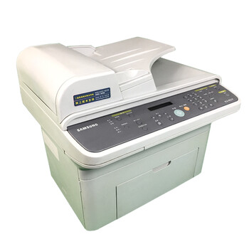 三星4521办公家用激光一体机打印复印扫描传真多功能二手打印机乳白色