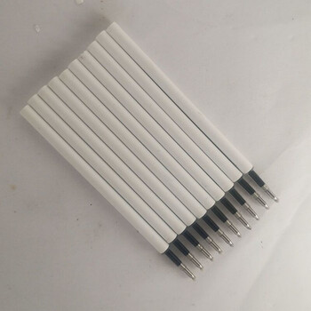 野鸽 按动中性笔芯0.35全针管黑笔芯0.