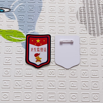 袖章红领巾纪律卫生安全文明就餐两操监督员袖标定制 卫生监督员-h