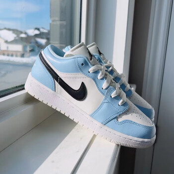 low白蓝 低帮 男女 潮流轻便复古篮球鞋运动 aj1白蓝 36