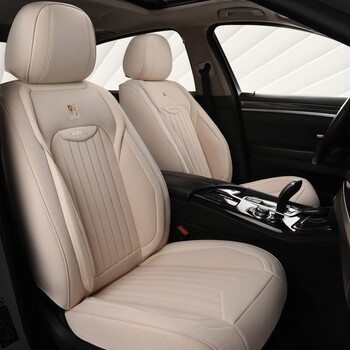 汽车座套华夫格肌理面料四季通用座椅垫前排主副驾驶全包围坐垫轿车