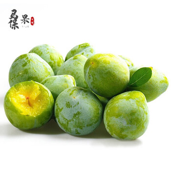 油奈李子新鲜当季酸脆青李子孕妇水果青奈桃形脱骨李鹰嘴李 精选2斤