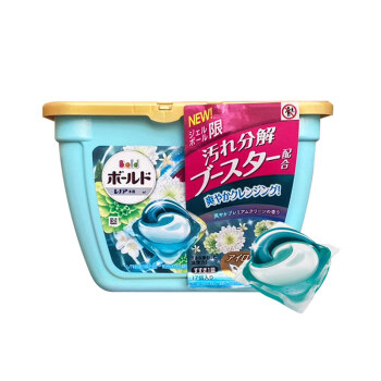 宝洁（P&G）洗衣机用洗衣凝珠（共17颗）日本进口 京东海外直采（百合香型）