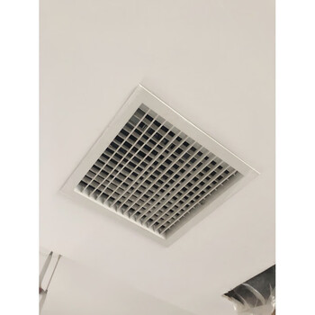 中央空调出风回风口铝合金百叶出风检修口abs空调风口百叶进风口 双层