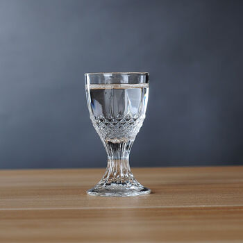 玻璃白酒杯一口杯云吞杯家用小酒杯酒壶分酒器小酒盅10号白酒杯8钱1只