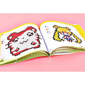 拼图儿童早教玩具幼儿3d立体成人拼拼豆豆 大豆图册