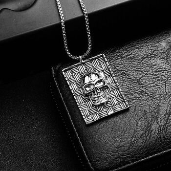 lenayan 韩版ins男士项链时尚个性挂坠男生配饰学生简约兄弟挂件嘻哈