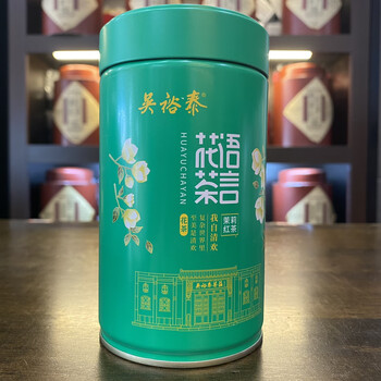 吴裕泰茶叶茶言花语系列翠谷幽兰桂花乌龙茉莉红茶玫瑰红茶冷萃 茉莉