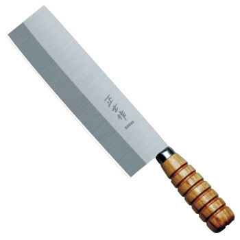 正士作（金门）不锈钢厨师用刀北京烤鸭皮片鸭刀肉片刀切片刀面包刀 刀刃206mm