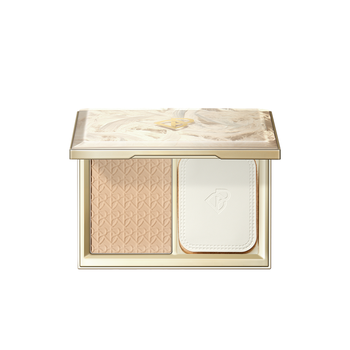 完美日记perfectdiary羽缎透滑粉饼02自然白7g羽毛粉饼定妆遮瑕