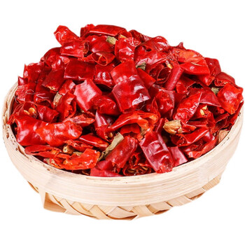 干辣椒段10斤5kg去籽印度辣椒王魔鬼辣辣椒节云南小米辣高辣切段去籽