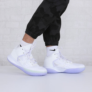 耐克(nike)男鞋nike kyrie flytrap 4 ep 欧文 白紫 国内版 实战篮球