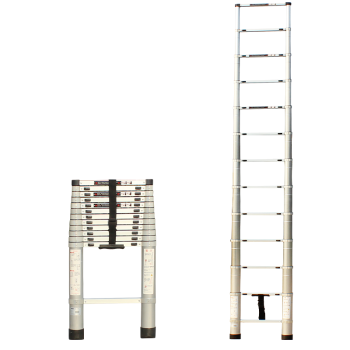 盛浦 竹节梯子 全铝合金关节 铝合金伸缩升降直梯 单侧工程梯2.6米 S-TZ026A