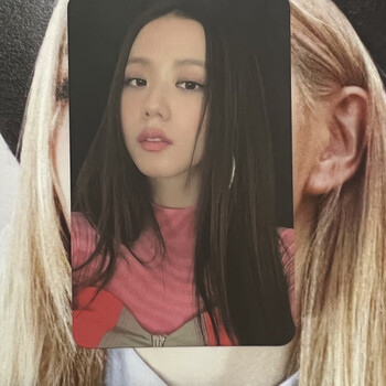 其他品牌正规blackpink蝴蝶秀金智秀小卡正规二辑k4特典卡jisoo粉秀黑