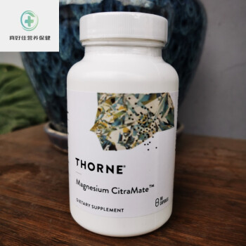 美國thorne research magneum citramate 檸檬酸鎂 90粒 鎂 90粒