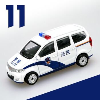 機智芽拓意 1:64 捷達伊蘭特五菱宏光金盃 城管車警車01-24合金車模