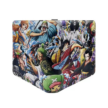 海贼王卡片收藏册小恐龙系列航海王集卡册九格海贼王拉链皮质卡册 和