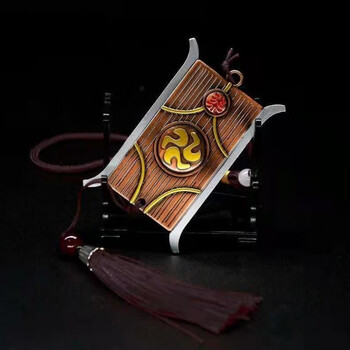 颂星刺客伍六七令牌挂件 刺客567挂件钥匙扣合金古风 刺 客令牌