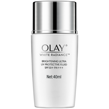 玉兰油（OLAY）防晒小银瓶防晒霜40ml防晒液隔离乳SPF50PA+++护肤品防紫外线外御内护轻爽控油轻薄不油腻